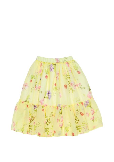 Gonna a fiori Lù-Lù BY MISS GRANT | LL4397GIALLO